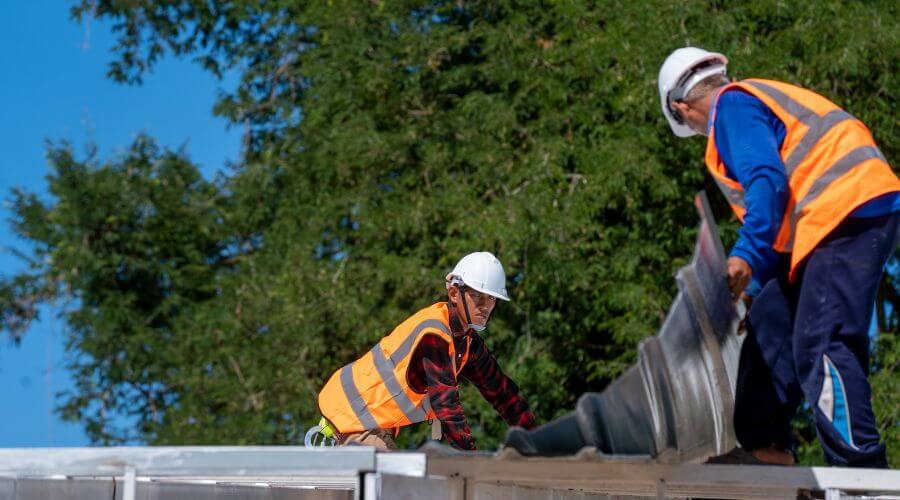 Professional gutter cleaning in Dakota, IL